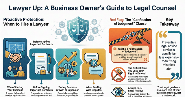 When Should a Business Hire a Lawyer? - Featured Image