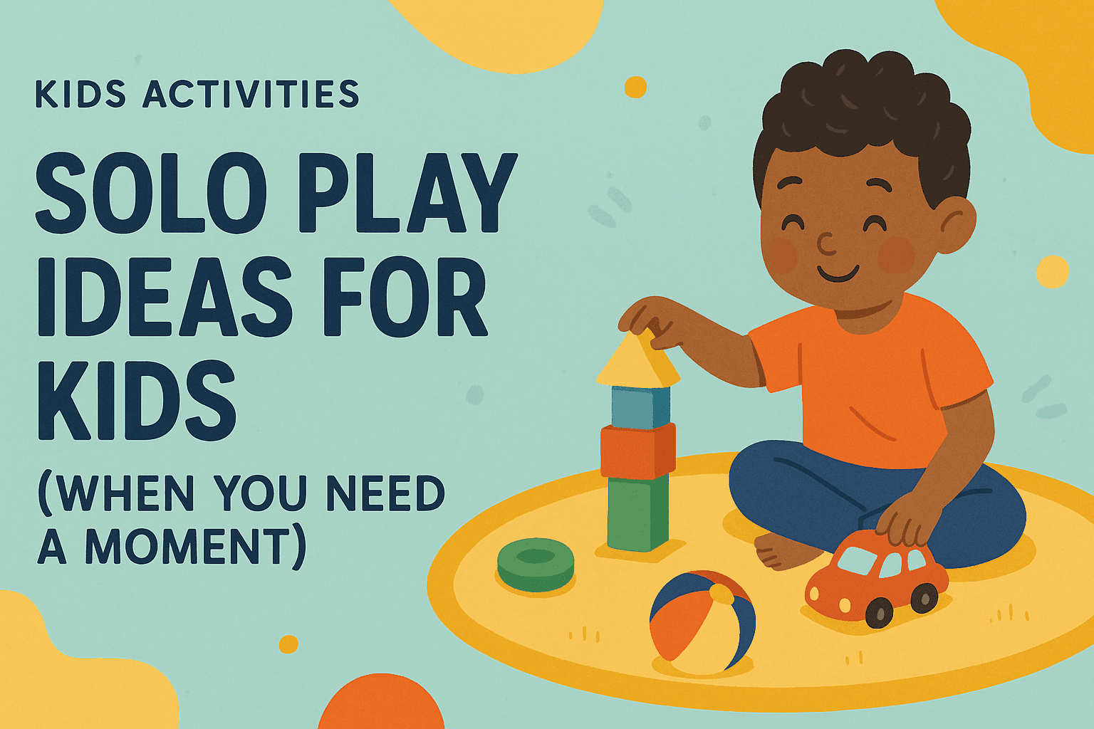 Screen-Free Activities for Kids - Featured Image