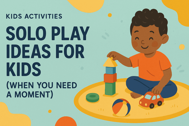 Free Activities for Kids - Featured Image