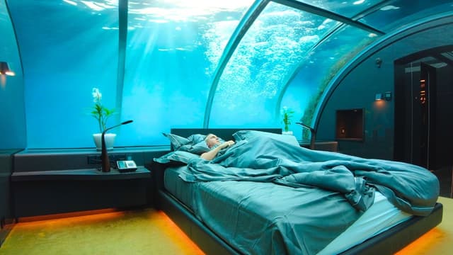 I Stayed in the World's Most Expensive Underwater Hotel! - Featured Image
