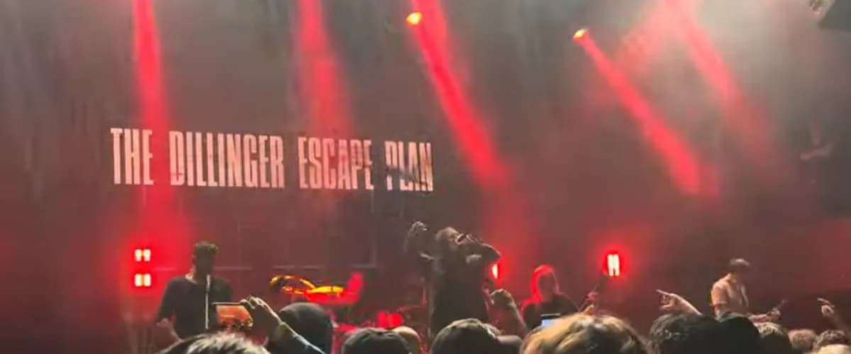 In An Ironic Turn, The Dillinger Escape Plan Welcomed Keith Buckley (Ex-Every Time I Die) Onstage Last Night - Theprp.com - Featured Image