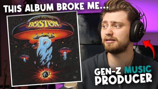 Gen-Z Music Producer FLOORED listening to "Boston" for the first time - Featured Image