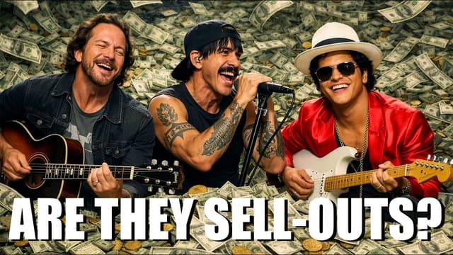 SELL-OUTS? 🤑 Eddie Vedder, Anthony Kiedis, Bruno Mars and more play private show for rich people! - Featured Image