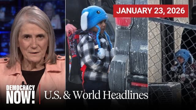 Top U.S. & World Headlines — January 23, 2026 - Featured Image