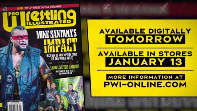 Mike Santana Graces the Cover of Pro Wrestling Illustrated Alongside The Hardys - Featured Image