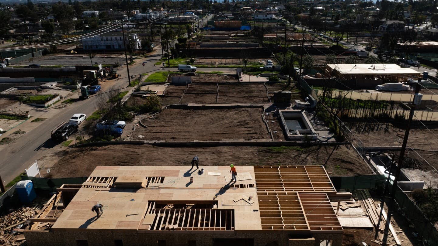 A year after LA-area wildfires destroyed thousands of homes, fewer than a dozen have been rebuilt - Featured Image