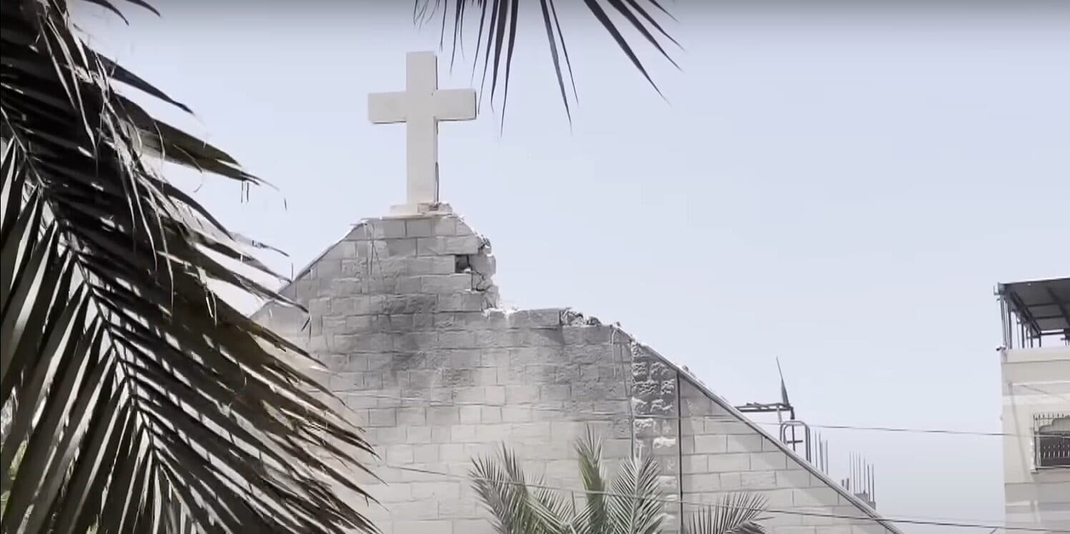Gaza Christians Say Israel Has Told Them to Flee Their Churches, But They Intend to Stay. - Featured Image