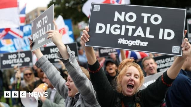 Government drops plans for mandatory digital ID to work in UK - BBC News - Featured Image