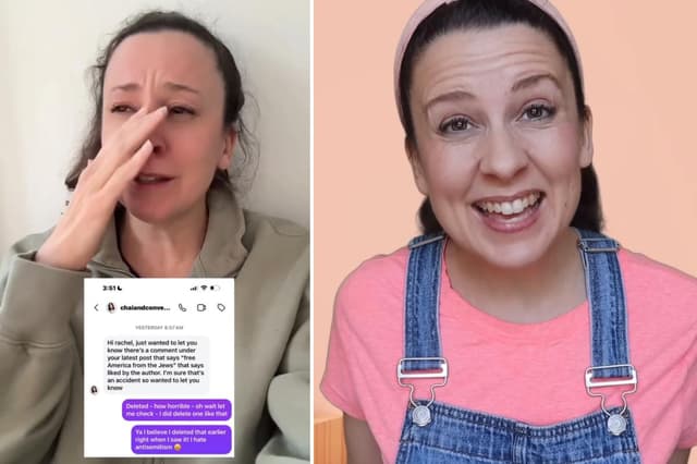 Kids' YouTube star Ms. Rachel apologizes for liking antisemitic comment she 'was just tapping' and tried to delete | New York Post - Featured Image