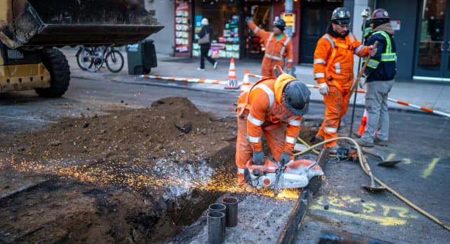 New York City is making a top secret map of everything under the street - Gothamist - Featured Image