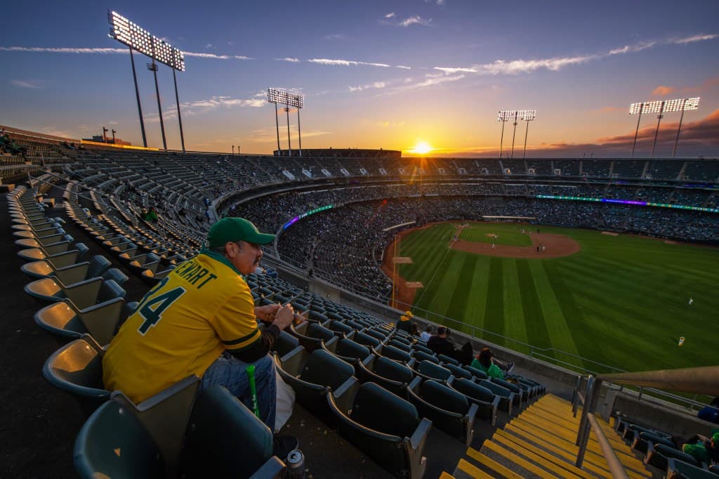 Do live sports have a future at Oakland Coliseum? The A's may hold the keys. - Featured Image