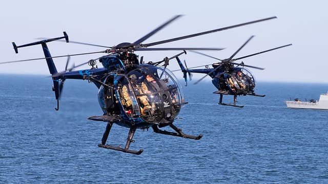 Night Stalker MH-6 Little Bird's Ability To Appear Out Of Nowhere Highlighted In Tanker Raid - Featured Image