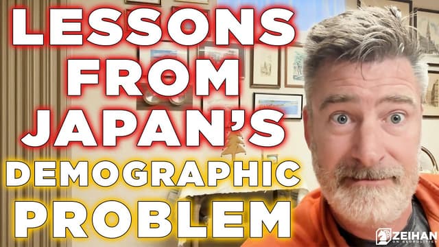 Lessons From Japan's Demographic Collapse || Peter Zeihan - Featured Image