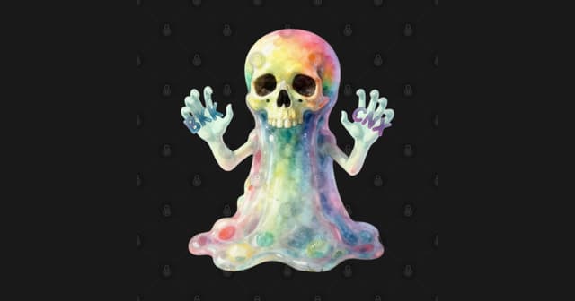 Slime Skull: BKK × CNX - Slime Skull - T-Shirt - Featured Image