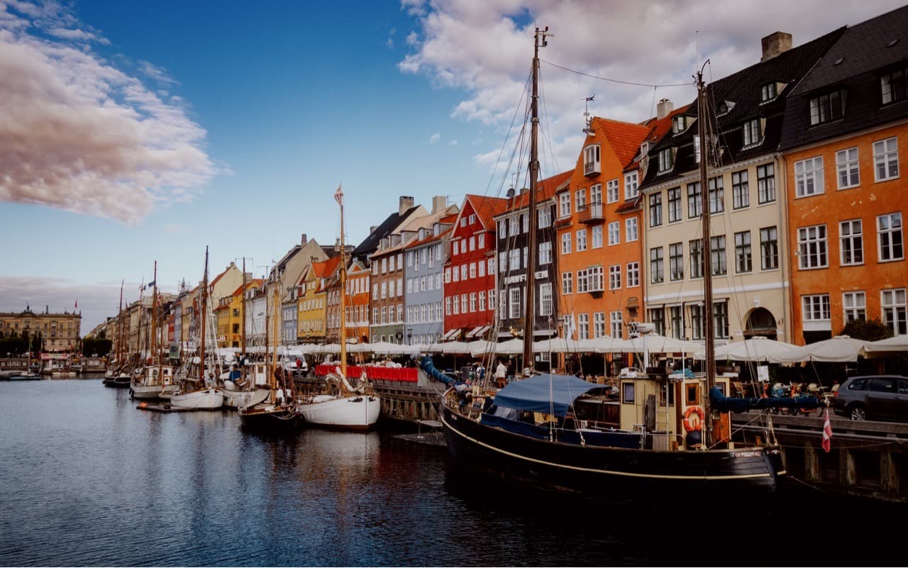 Copenhagen — Nyhavn Canal - Image