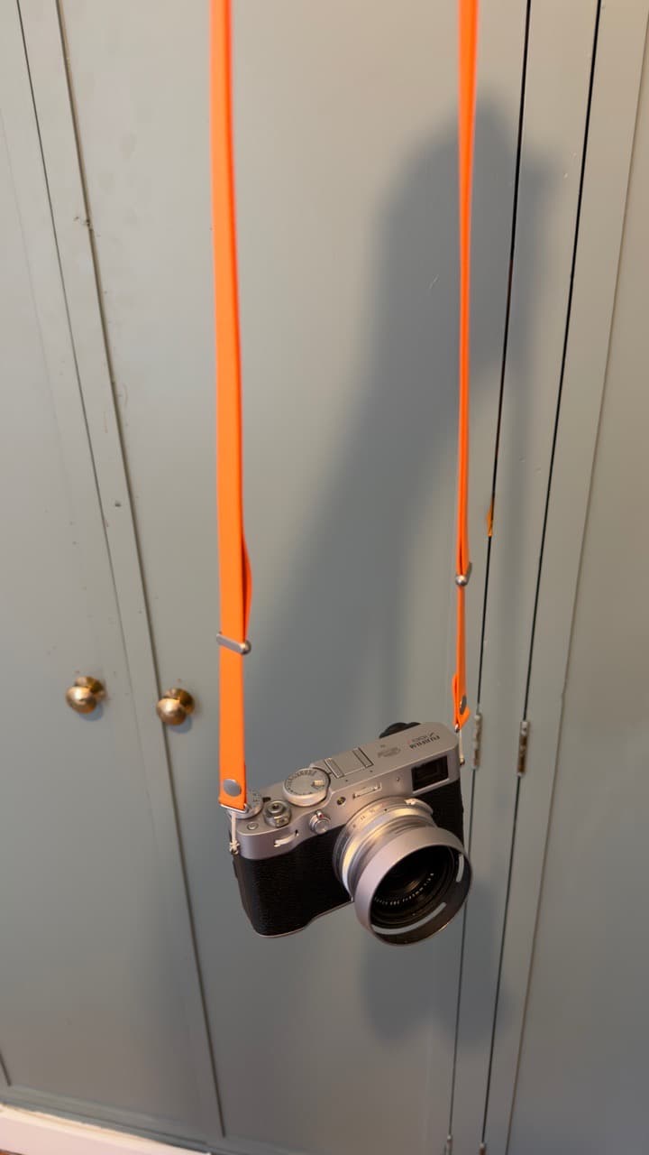 FYI the Apple “cross body strap” accessory makes an amazing camera strap. - Image