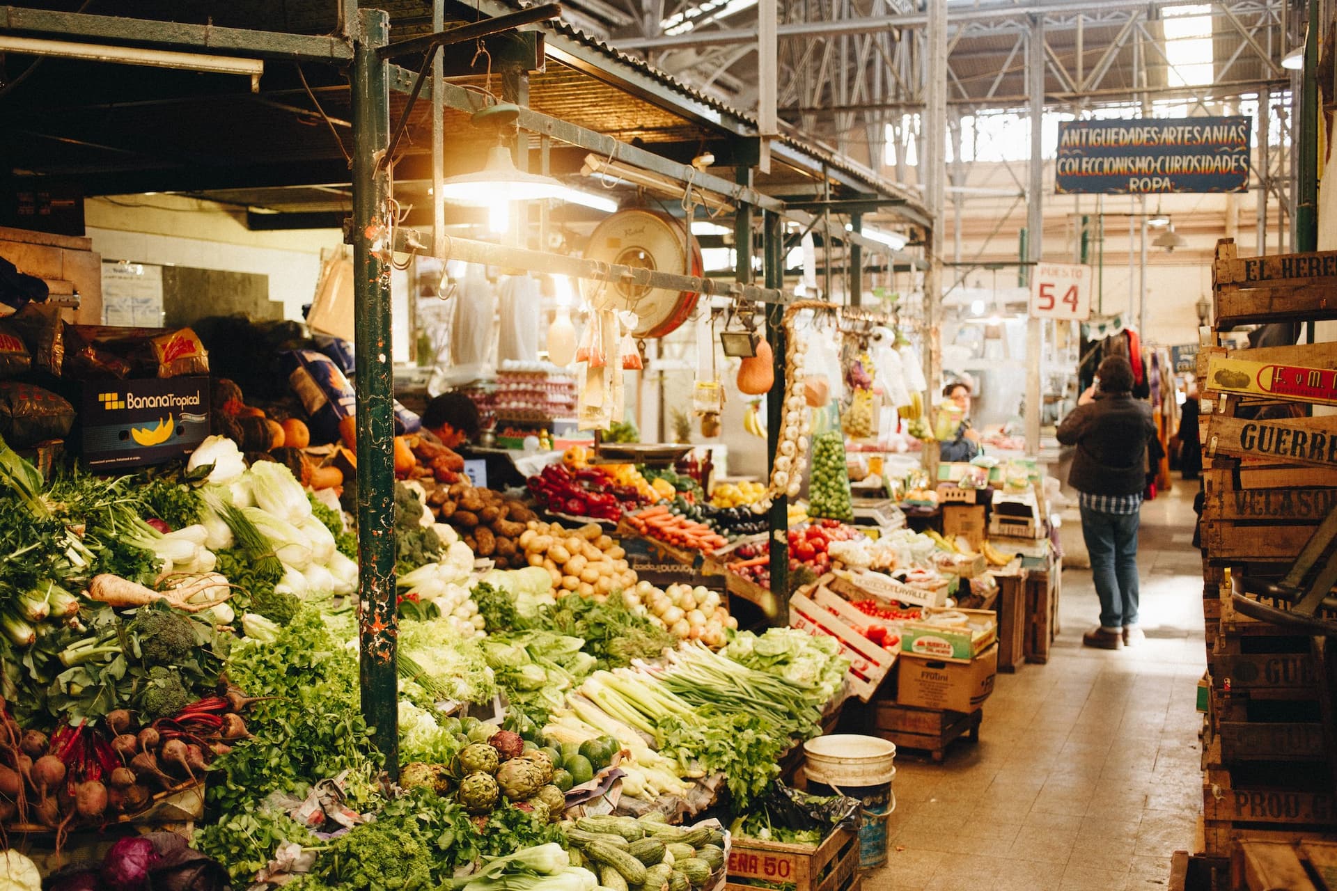 A Market in Buenos Aires - Image