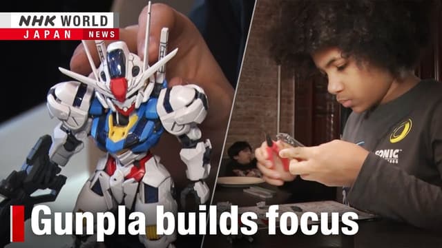 Building focus through anime model makingーNHK WORLD-JAPAN NEWS - Featured Image