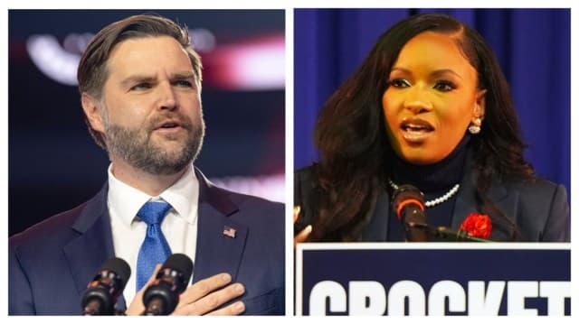 Crockett fires back at Vance over ‘street girl persona’ attack at Turning Point USA conference - Featured Image