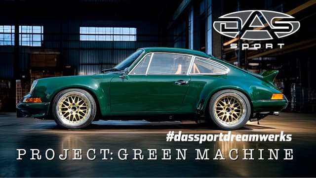 PROJECT: GREEN MACHINE | DAS Sport Backdates a 911 into a Twin-Turbo RSR Monster - Featured Image