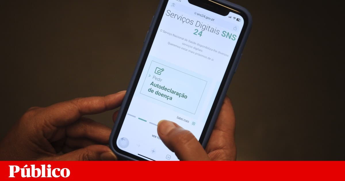 Autodeclaração de doença já retirou dos centros de saúde quase 1,3 milhões de baixas | Serviço Nacional de Saúde | PÚBLICO - Featured Image