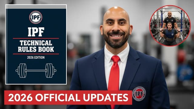Official 2026 IPF Rule Changes: Every Update Explained (Ref & Coach POV) - Featured Image