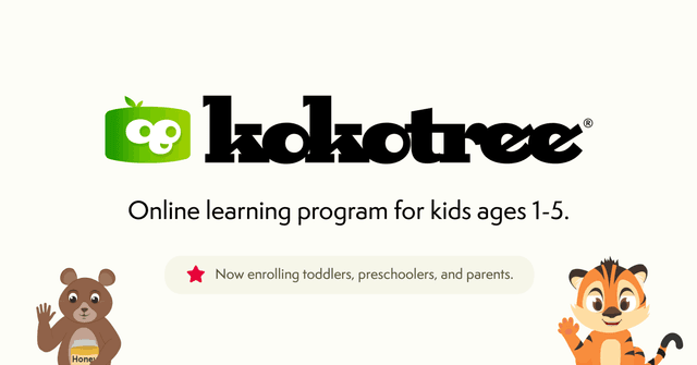The Award-Winning Preschool Learning App Ages 2-6 - Kokotree - Featured Image
