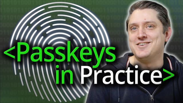 Implementing Passkeys in Practice - Computerphile - Featured Image
