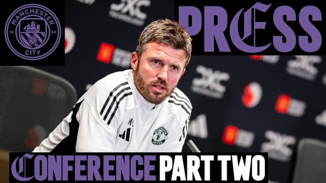 Michael Carrick Pre-Man City | Press Conference: Part Two 🎙️ - Featured Image