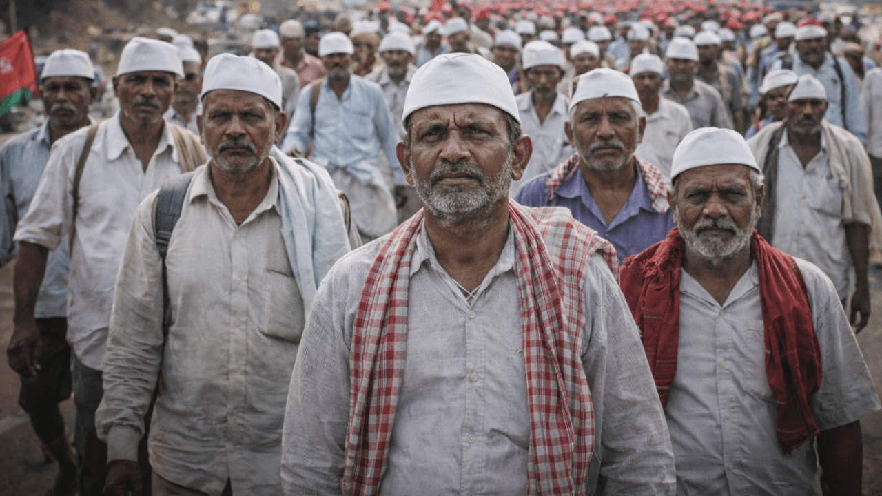 Why Farmers Are Marching to Mumbai Once Again: Broken Assurances and New Grievances | Mumbai News - Times Now - Featured Image