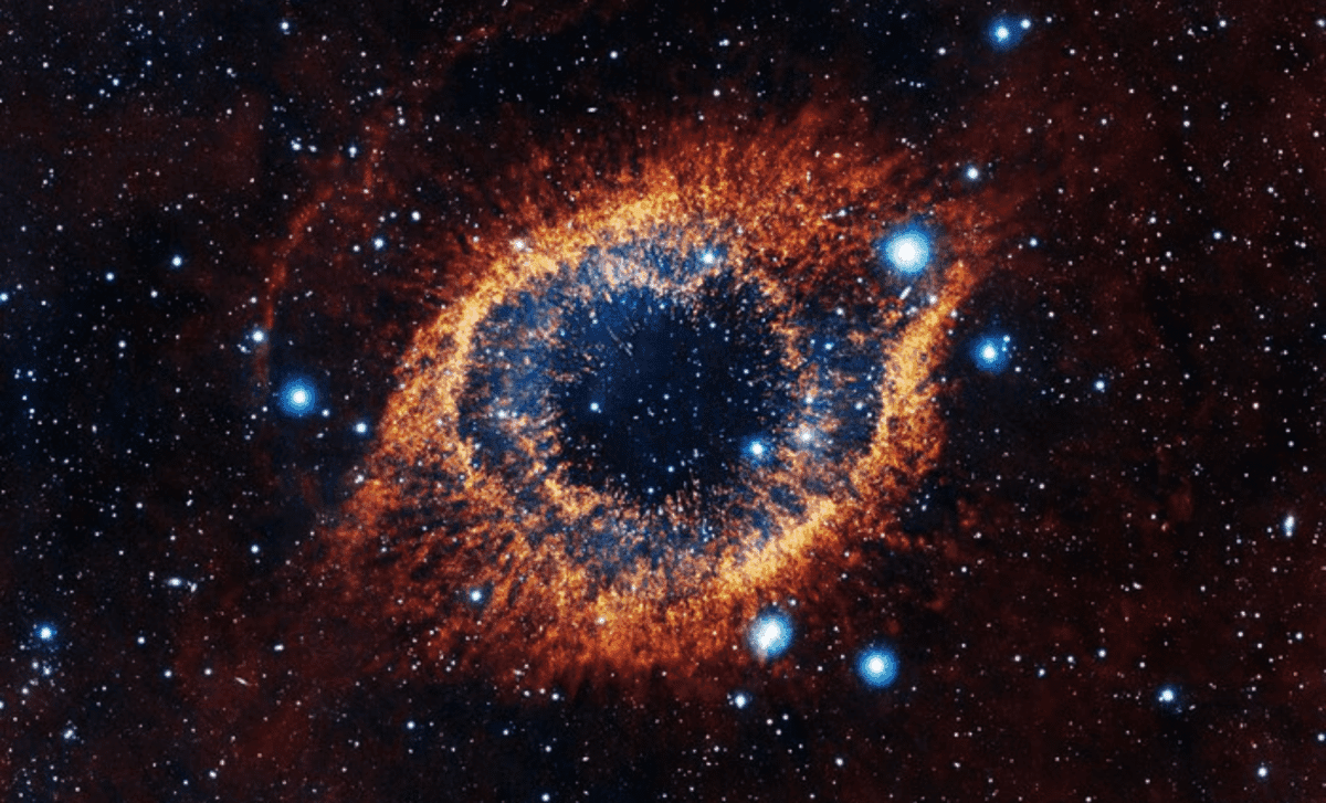 Webb Telescope Unveils The “Eye Of Sauron” Like Never Before In Stunning Near-Infrared Detail - Featured Image