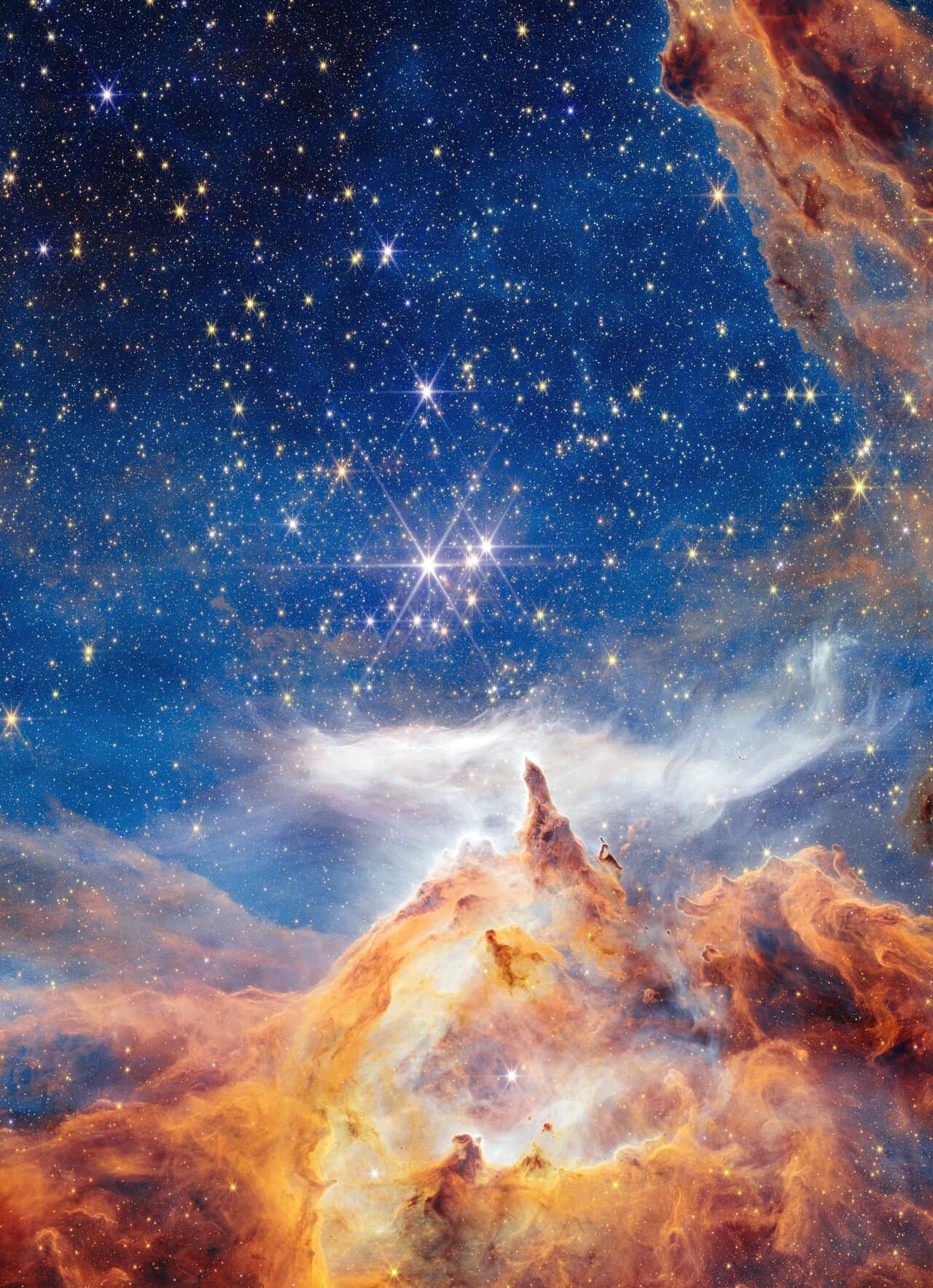 Glittering glimpse of starbirth - Featured Image