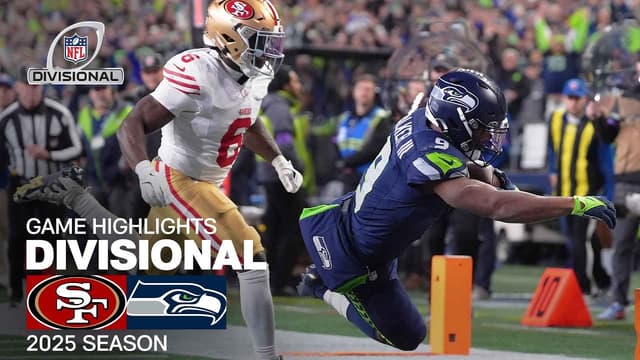 San Francisco 49ers vs. Seattle Seahawks Game Highlights | NFL 2025 Season Divisional - Featured Image
