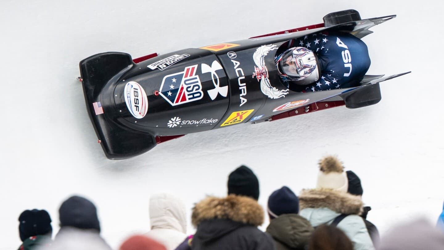 US bobsledder Kris Horn survives solo ride in St. Moritz, after teammates fail to get into sled - Featured Image
