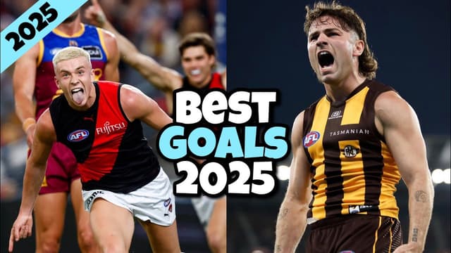 BEST AFL GOALS OF 2025 - Featured Image