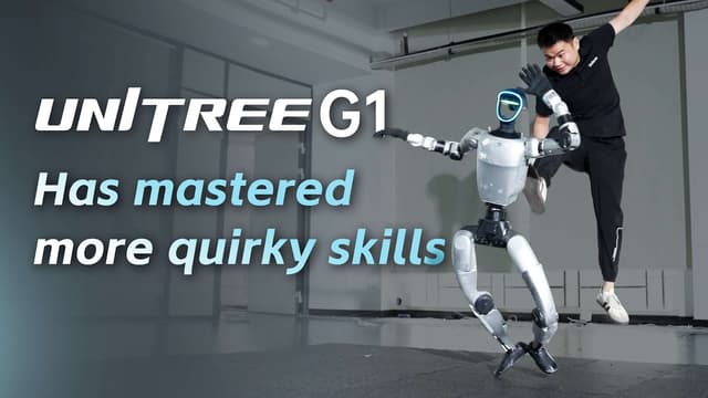 Unitree G1 has mastered more quirky skills - Featured Image