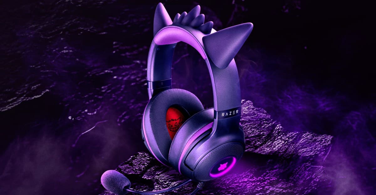 Razer’s Gengar Edition headphones are now available in the US - Featured Image
