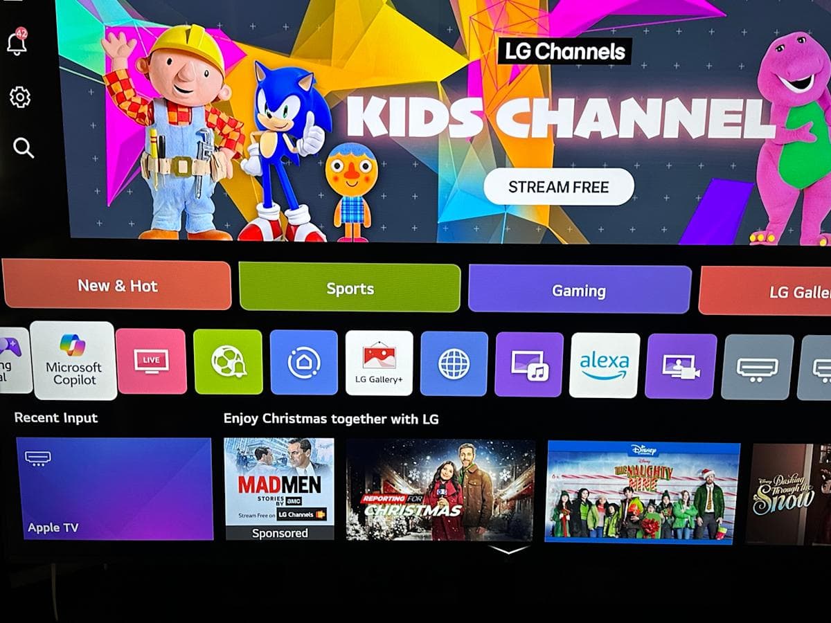 LG will let you delete the previously unremovable Microsoft Copilot shortcut on its smart TVs - Featured Image