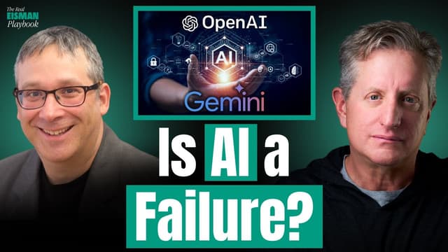 Gary Marcus on the Massive Problems Facing AI & LLM Scaling | The Real Eisman Playbook Episode 42 - Featured Image