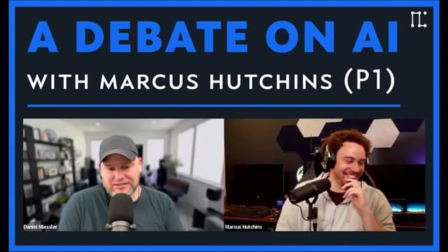 Debating AI with Marcus Hutchins: Part 1 - Featured Image