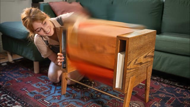 I made a spinning coffee table - Featured Image