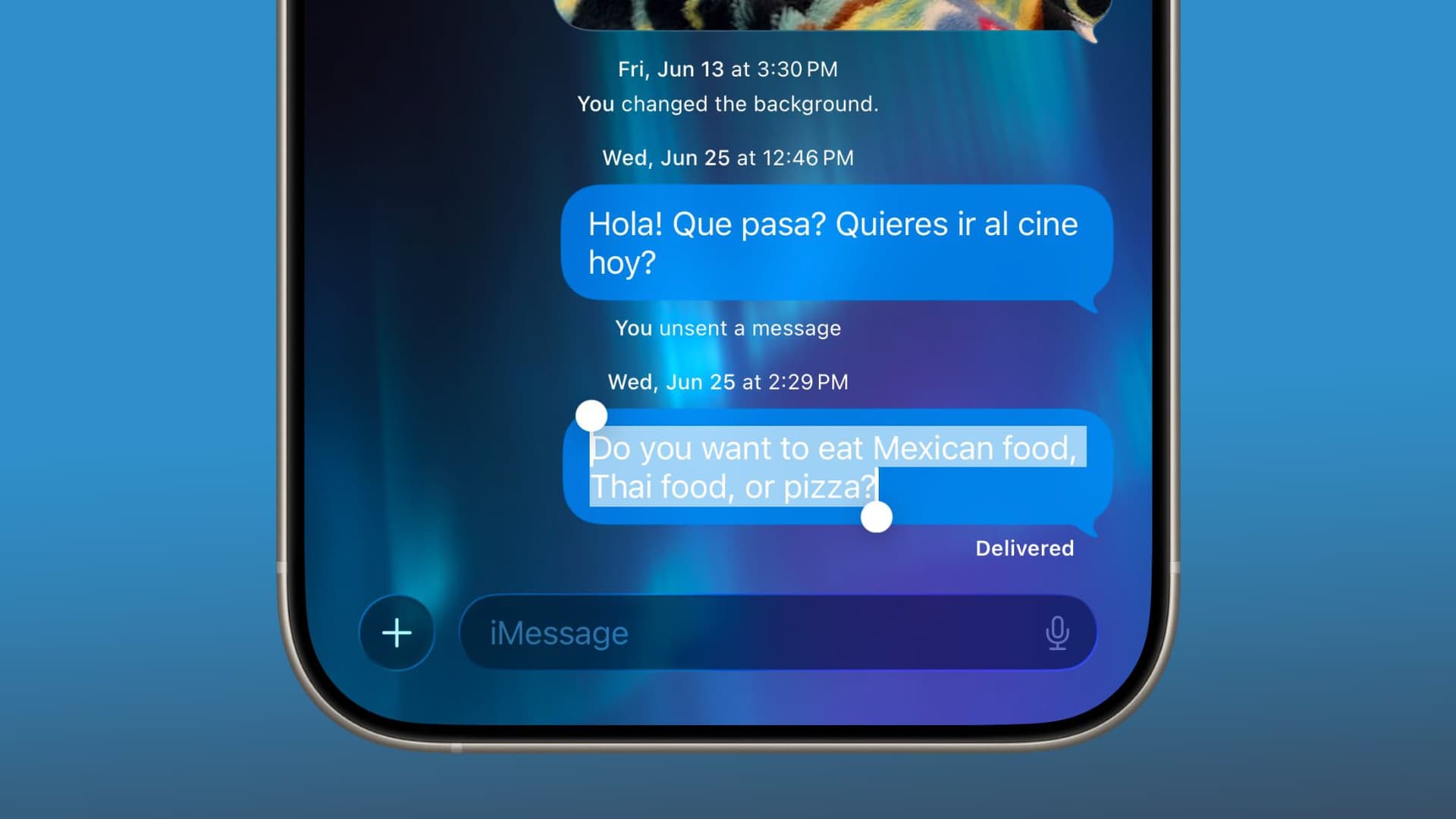 iOS 26 Finally Let's You Highlight to Select Message Text Instead of the Whole Message - Featured Image