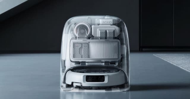 The Romo is DJI’s first robovac and features a transparent design | The Verge - Featured Image