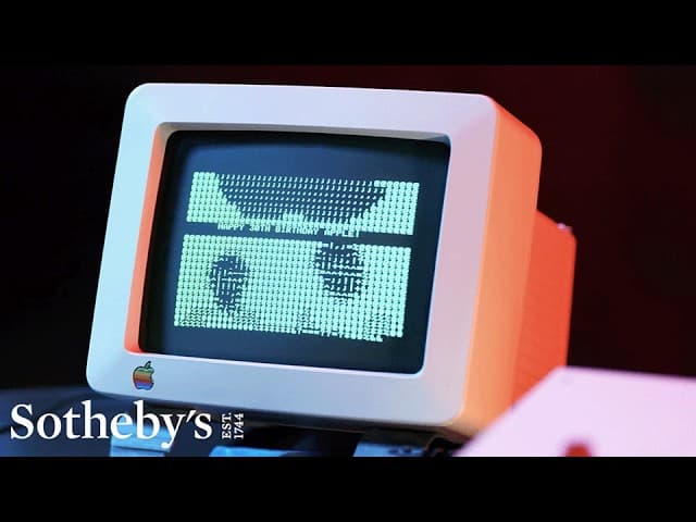 The Finest Operational Apple-1 Computer in Existence - Handmade by Steve Jobs - Is Now at Sotheby's - Featured Image