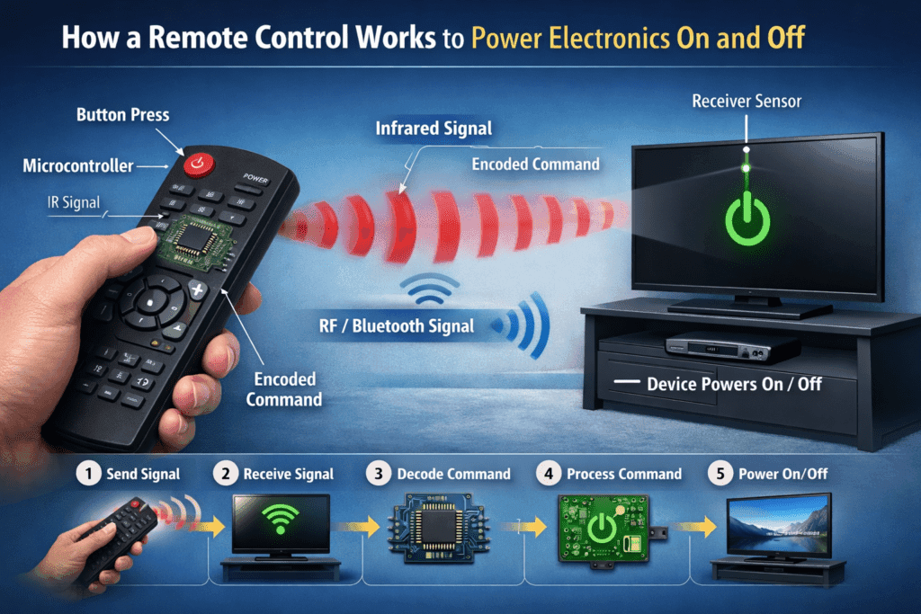 How Does a Remote Control Work? A Complete Guide to Powering Electronics On and Off - Sassy Feeds - Featured Image