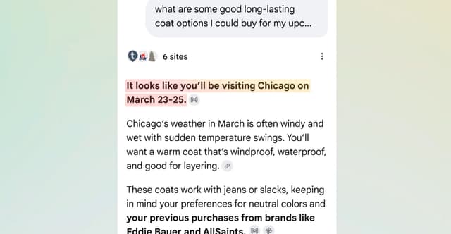 Google Search AI Mode can use Gmail and Photos to get to know you | The Verge - Featured Image