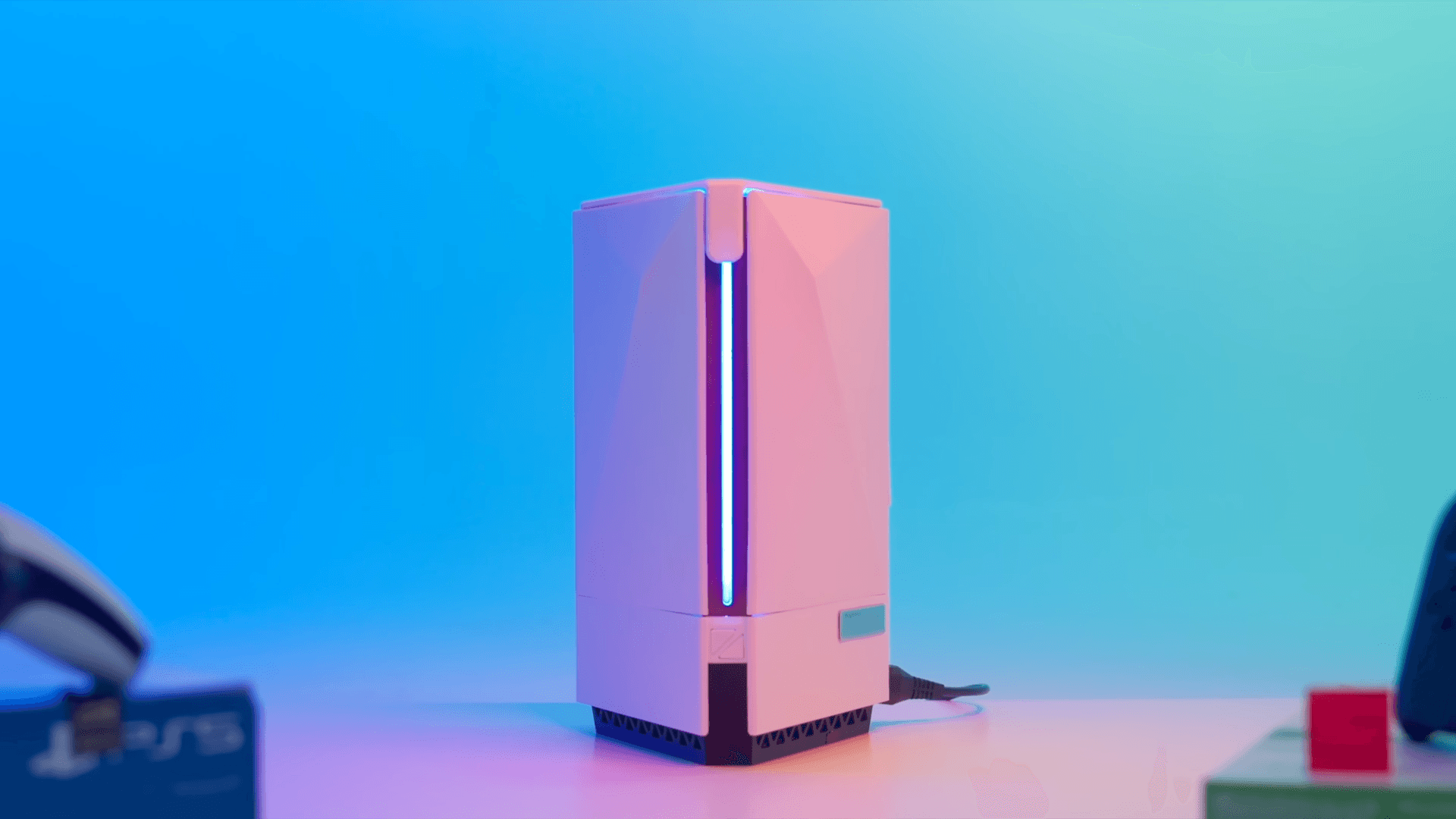 Modder builds all-in-one console with PS5, Xbox Series X, & Switch 2 in a single system — "Ningtendo PXBOX 5" powered by a shared 250W power supply mounted inside a lost-wax chassis | Tom's Hardware - Featured Image