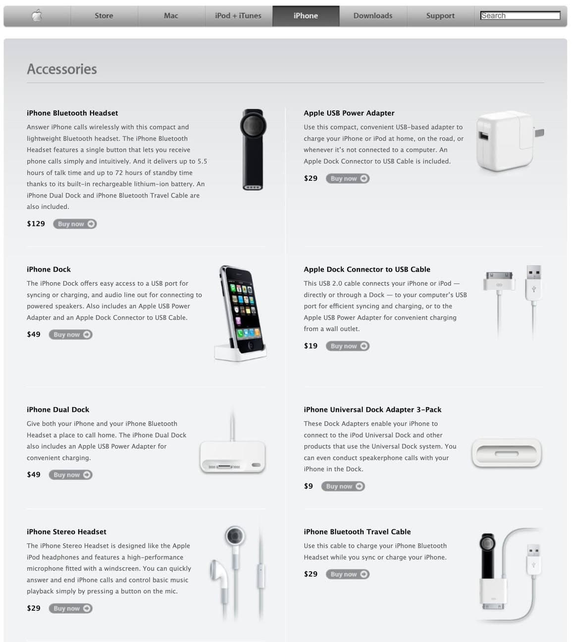 2008 Apple Accessories - Image