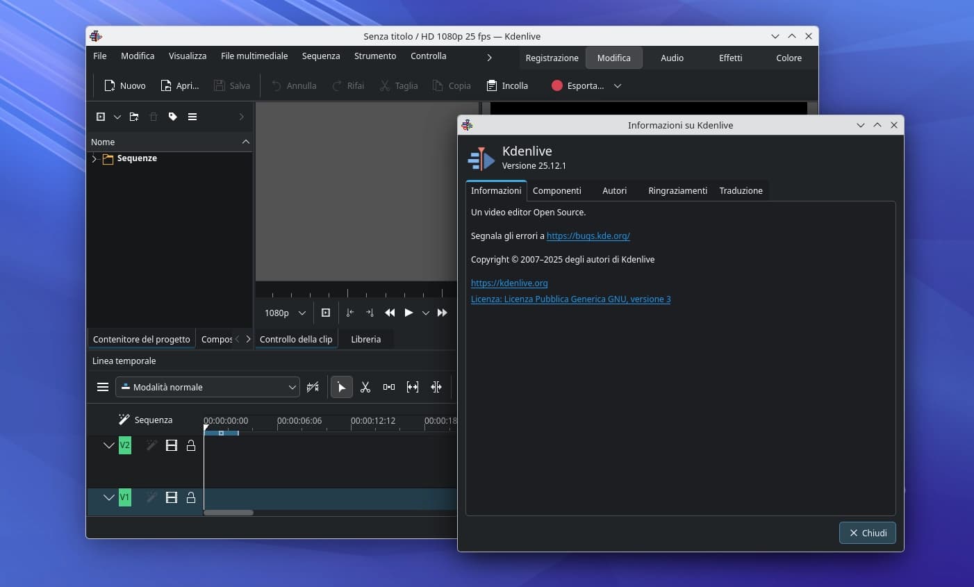Kdenlive 25.12.1: il nuovo aggiornamento che migliora stabilità e affidabilità - Featured Image