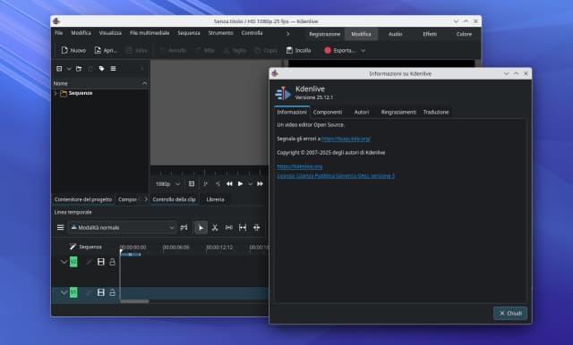 Kdenlive 25.12.1: il nuovo aggiornamento che migliora stabilità e affidabilità - Featured Image